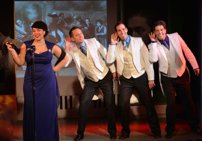 Antoinette Henry and 3 Crooners Photo by Pamela Hall